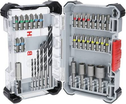 Bosch Extra Hard + PRO Wood Werkzeugset mit 35 Teilen aus Edelstahl in Multicolor - Bild 1