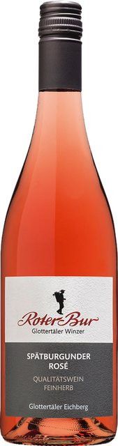 Roter Bur Roséwein Pinot Noir 2024 Baden feinherb 0,75 l - Bild 1