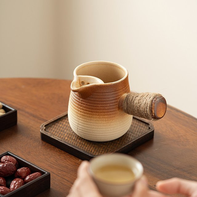 Keramische Teekanne mit Tee-Infuser für Milchtee und Trockenkochen - Bild 1