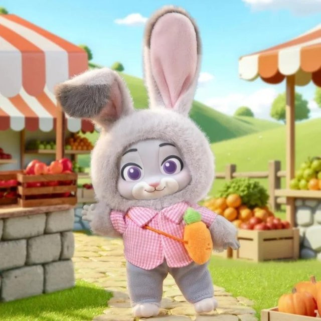 Disney Zootopia Nick und Judy Wachstumsreise, Vinyl Plüsch Blind Box, ab 14 Jahren - Bild 1