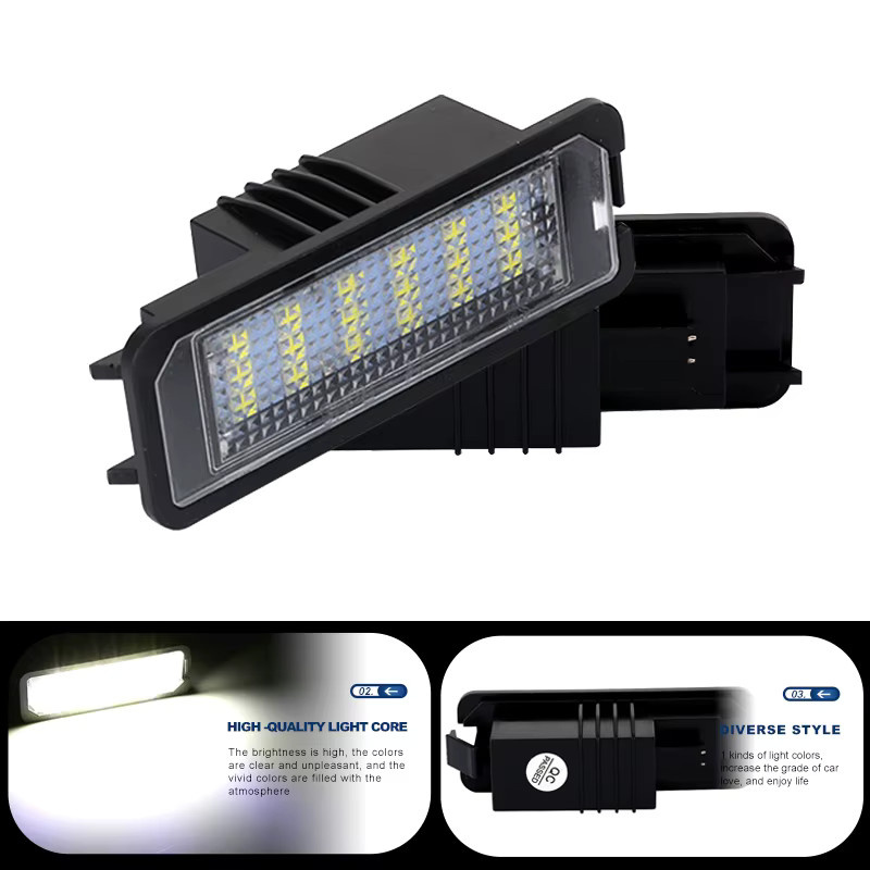 2 Stück LED Kennzeichenleuchten Canbus Fehlerfrei für Seat Leon MK3 5F - Bild 4