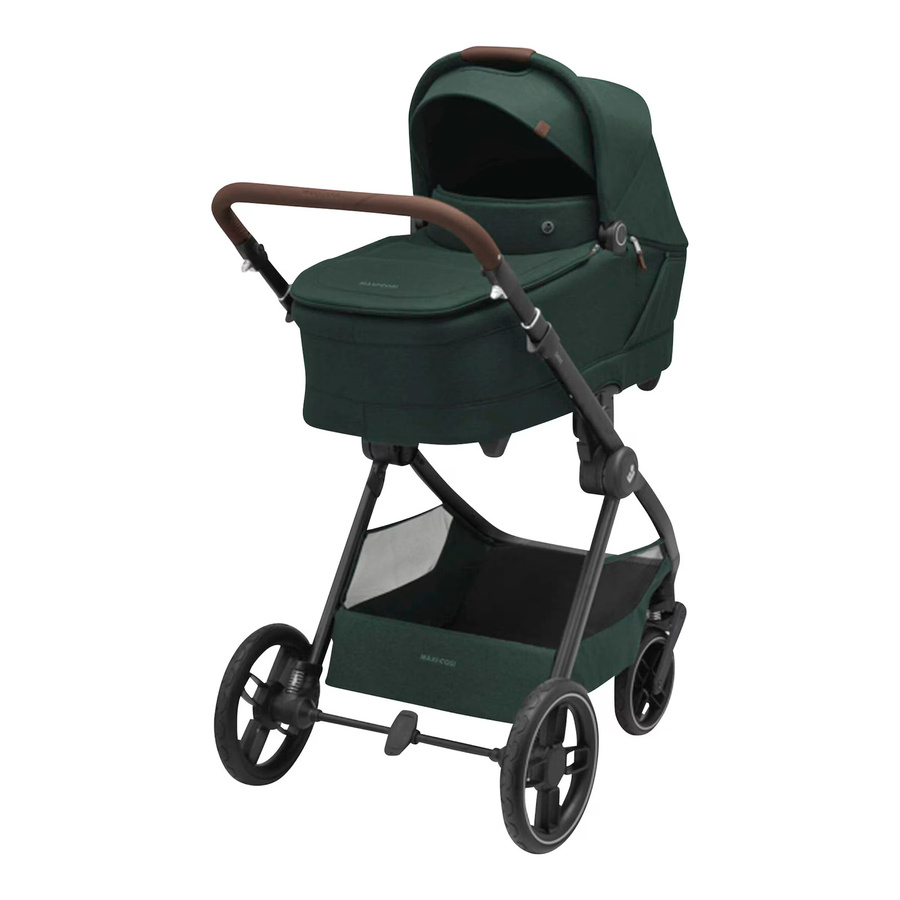 Maxi-Cosi Kombikinderwagen Oxford+ Travel-Set in Grün inklusive Babyschale Pebble 360 Pro 2 und Isofix-Basis FamilyFix 360 Pro - Bild 2