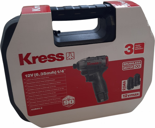 Kress KrossPack Impact Driver KUB50.2 Akku-Schlagdriver in Schwarz - Bild 1