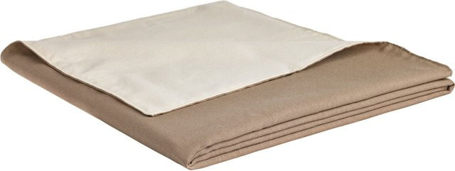 Bettläufer Erwin M. Madeira in Cremeweiß, Reversible Double Face, Breite: 80 cm, Länge: 135 cm - Bild 1