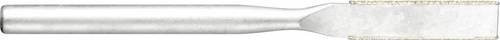 PFERD Diamantfeile flach Silber für Handfeilgeräte B: 0,5 mm, T: 4,0 mm, H: 50 mm, Schaft-Ø: 3 mm, Körnung: mittel - Bild 1