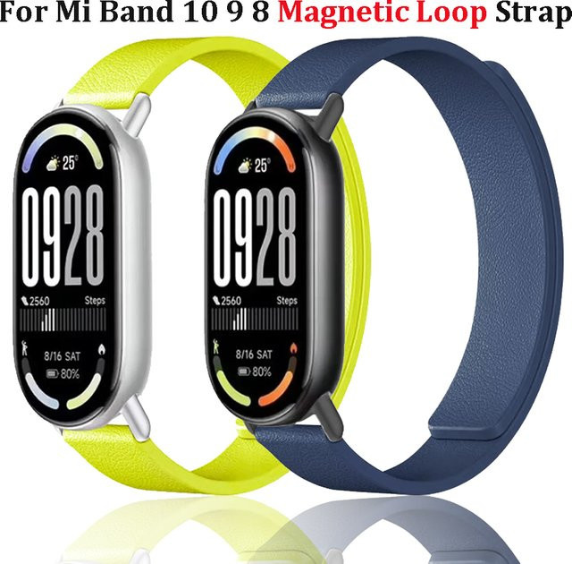 Xiaomi Uhrenarmband Silikon, Magnetisch, Mi Band 10 9 8, Unisex - Bild 1
