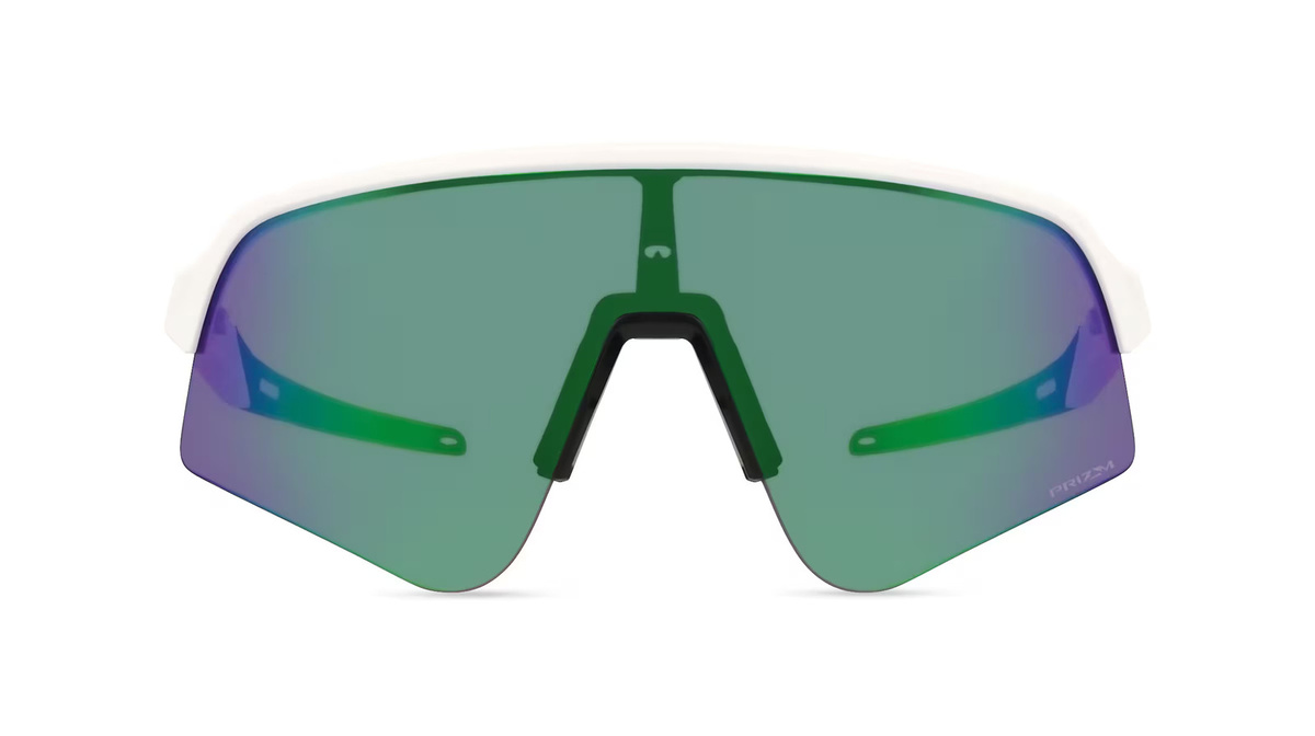 Oakley OO9465 SUTRO LITE SWEEP Sonnenbrille, Halbrand, Herren, weiß, grün, Kunststoff - Bild 1