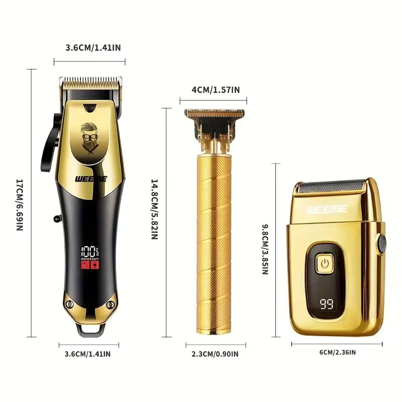 XMSJ Haarschneidemaschine, Gold, Herren - Bild 5