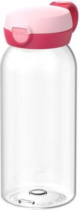 Mepal Campus Trinkflasche mit Klappdeckel in Pink, 600 ml - Bild 1