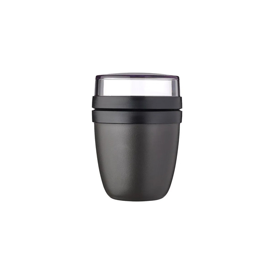 Mepal Ellipse Lunchpot Mini Nordic Black, Durchmesser: 9,1 cm - Bild 2