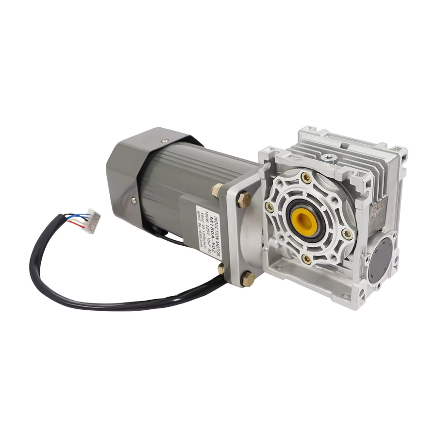 TOOL1SHOoo Schneckengetriebemotor 180W AC mit Drehzahlregler und 35NM Drehmoment in Grau - Bild 2