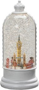 Konstsmide LED-Wasserlaterne für Weihnachten in Weiss, B/H/T: 12,5 x 26,5 x 12,5 cm - Bild 1