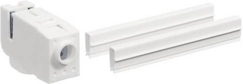 Hager Nachrüstset ZY50KB mit isolierter SaS-Klemme für PE-Schiene 12x5mm - Bild 1