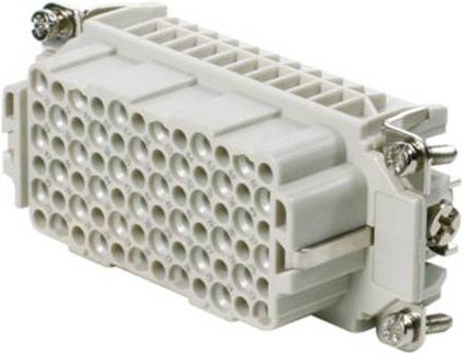 Weidmüller Buchseneinsatz RockStar HDC HDD 72 + PE in Weiß (1651200000) zum Crimpen - Bild 1
