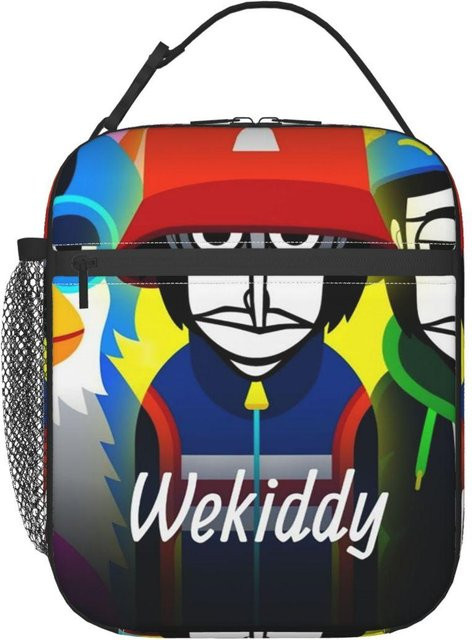 Fancy Style Studio Incredibox Musik Videospiel Lunchtasche für Damen, Thermische Kühltasche und auslaufsicherer Lebensmittelbehälter, Mehrfarbig - Bild 1