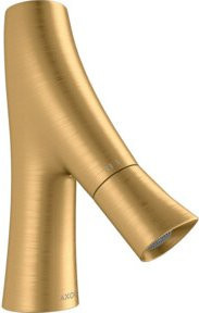 Hansgrohe Axor Starck Organic Standarmatur mit schwenkbarem Auslauf in Brushed Brass, Ausladung 109 mm - Bild 1
