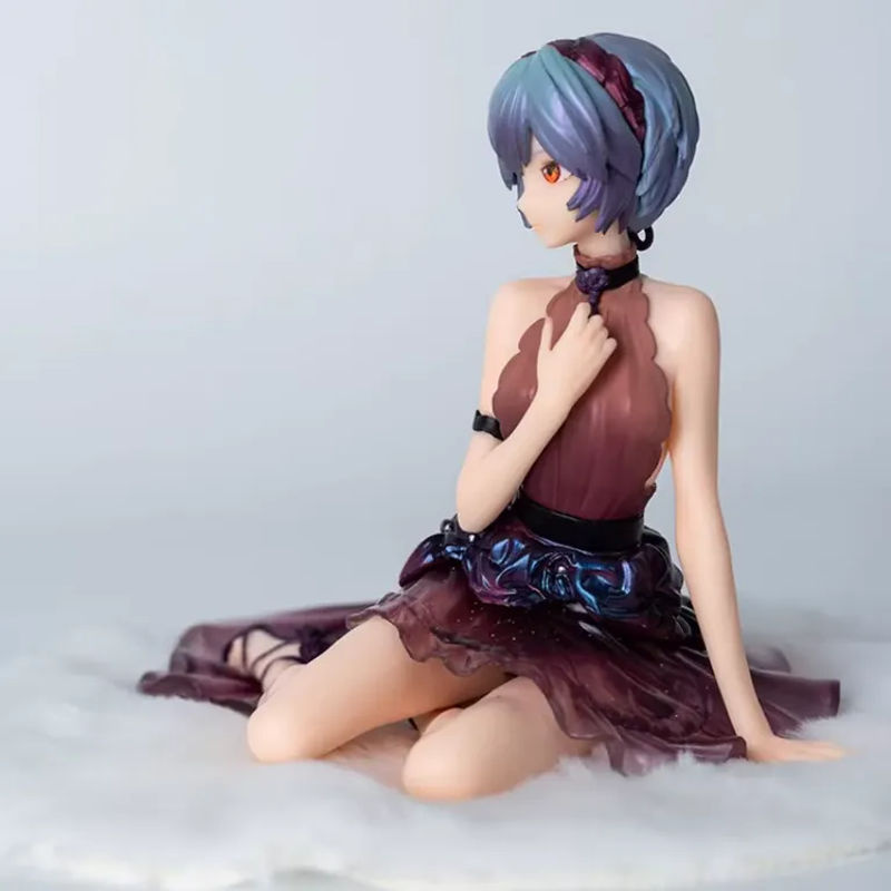 Bandai Neon Genesis Evangelion Ayanami Rei Anime Figur, mehrfarbiges Desktop-Modell aus Kunststoff - Bild 5