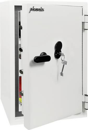 Phoenix Sicherheits- und Feuerschutztresor Fortress Pro SS1463K, Sicherheitsstufe S2, Farbe: Weiß, B/T/H: 44,0 x 42,0 x 65,0 cm, 53 Liter - Bild 1
