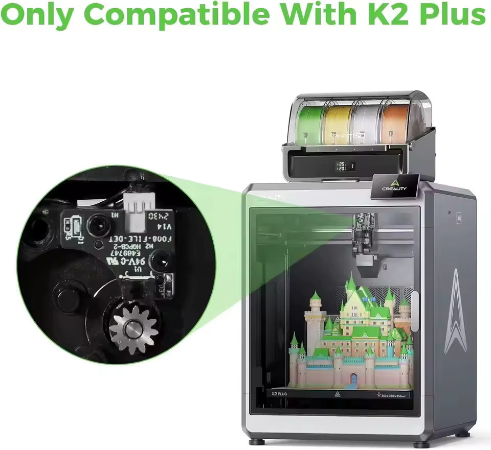 Creality Original M300 Filament-Erkennungsplatine Modul für K2, K2 Pro und K2 Plus 3D-Drucker in Schwarz - Bild 4