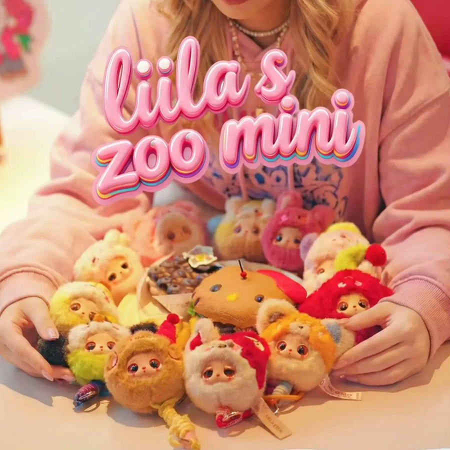 52TOYS Liila'S Zoo Mini Handy Lanyard Blind Box, Puppe, Plüsch / Textil - Bild 3
