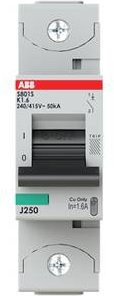 ABB S801S-K1.6 Leitungsschutzschalter 1,6A 230V Grau - Bild 1
