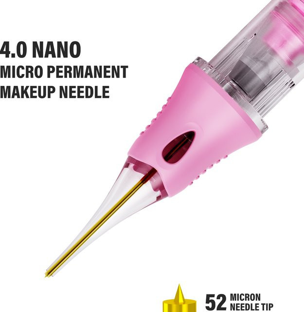 FAMISOO PMU Nano 2.0 Augenbrauen-Tattoo-Nadeln, 10 Stück, Unisex - Bild 1