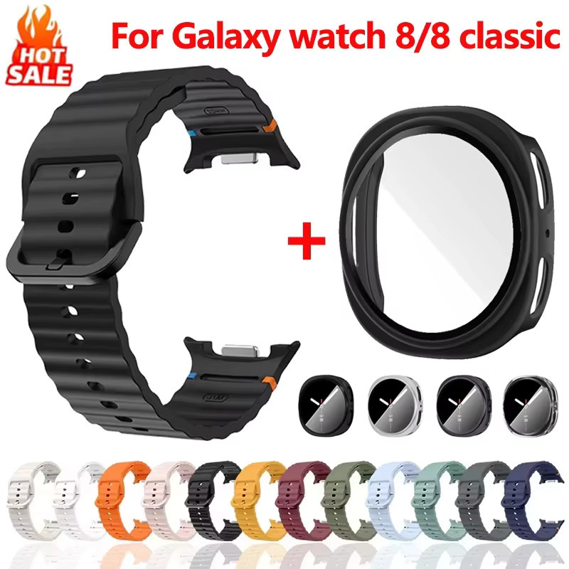 Samsung Uhrenarmband und Hülle, Silikon, Samsung Galaxy Watch 8, Unisex - Bild 5