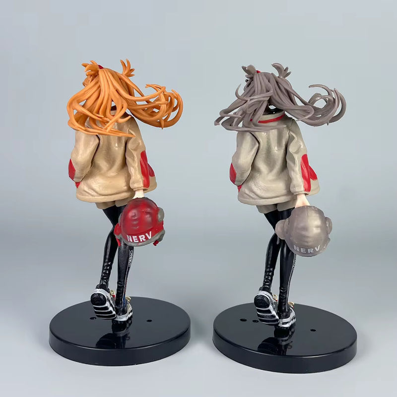 Tide Brand Asuka Langley Soryu Evangelion Anime-Figur aus PVC, mehrfarbig, Höhe: 19 cm - Bild 2