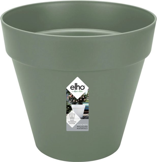 Elho Blumentopf Loft in Pistaziengrün mit industriellem Design, Durchmesser: 30 cm - Bild 1