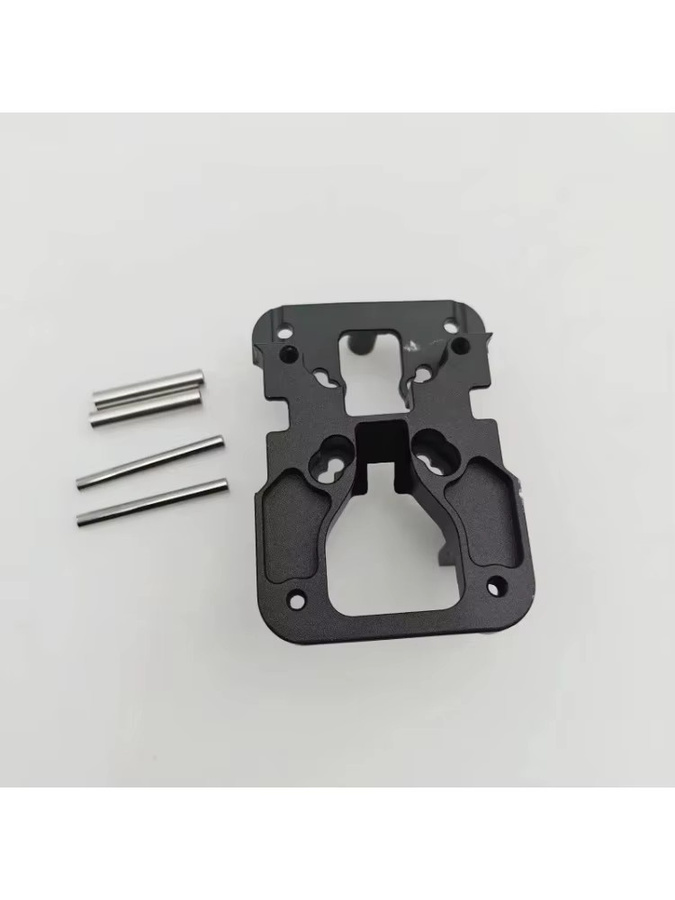 Funssor Leichter Aluminium-CNC-Schlitten MGN9H/12H Version für XOL-Werkzeugkopf in Schwarz - Bild 2