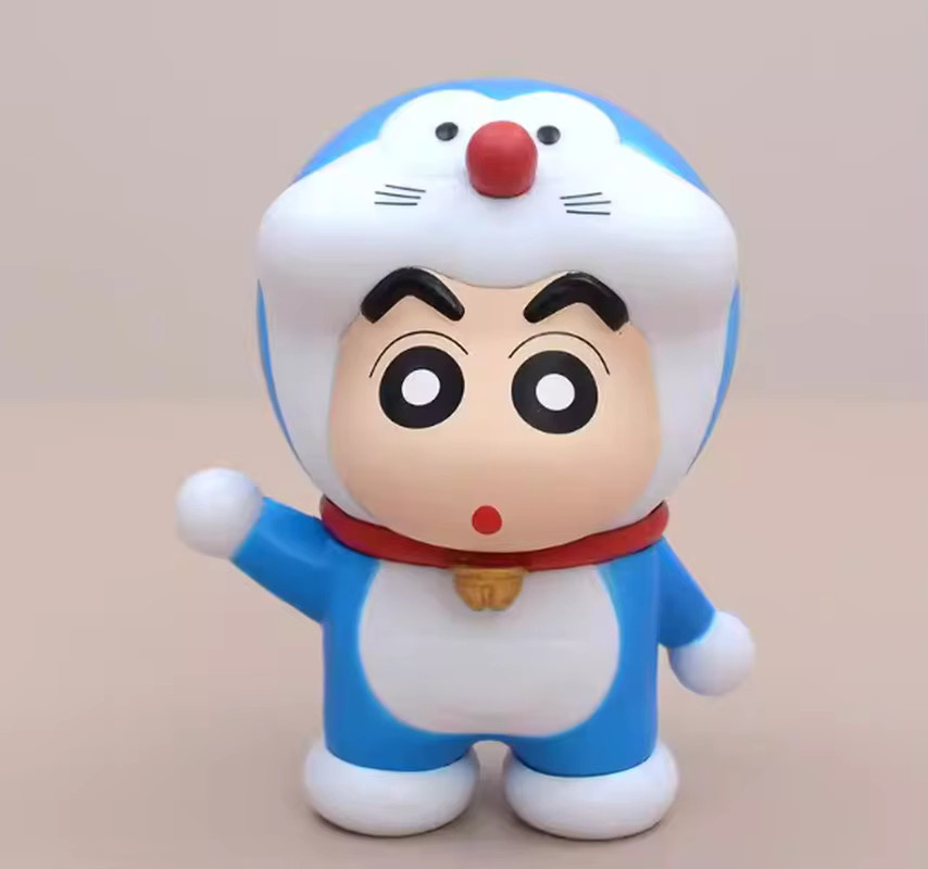 Bandai Xiaoxin Anime-Figur, Roboter-Katzen-Stil, Actionfigur - Bild 2