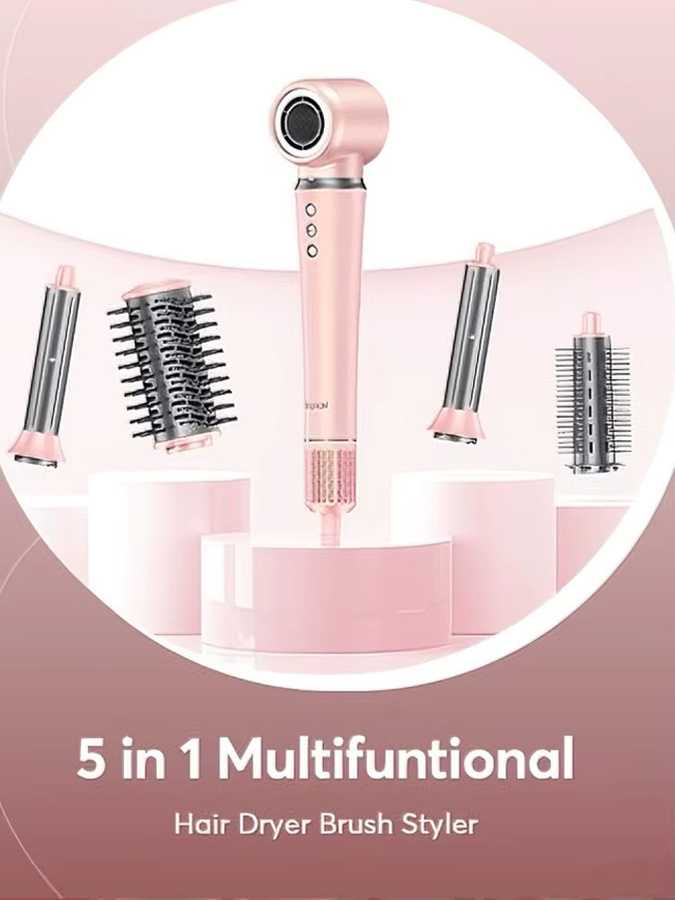 BOPCAL Air Styler Wrap, 5-in-1, pink - Bild 6