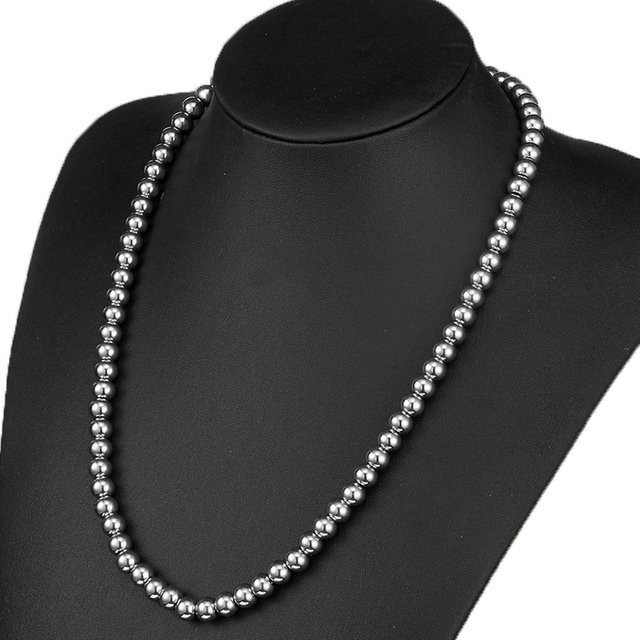 Wucifang Jewelry Halskette, Edelstahl, Schwarz, Unisex - Bild 1