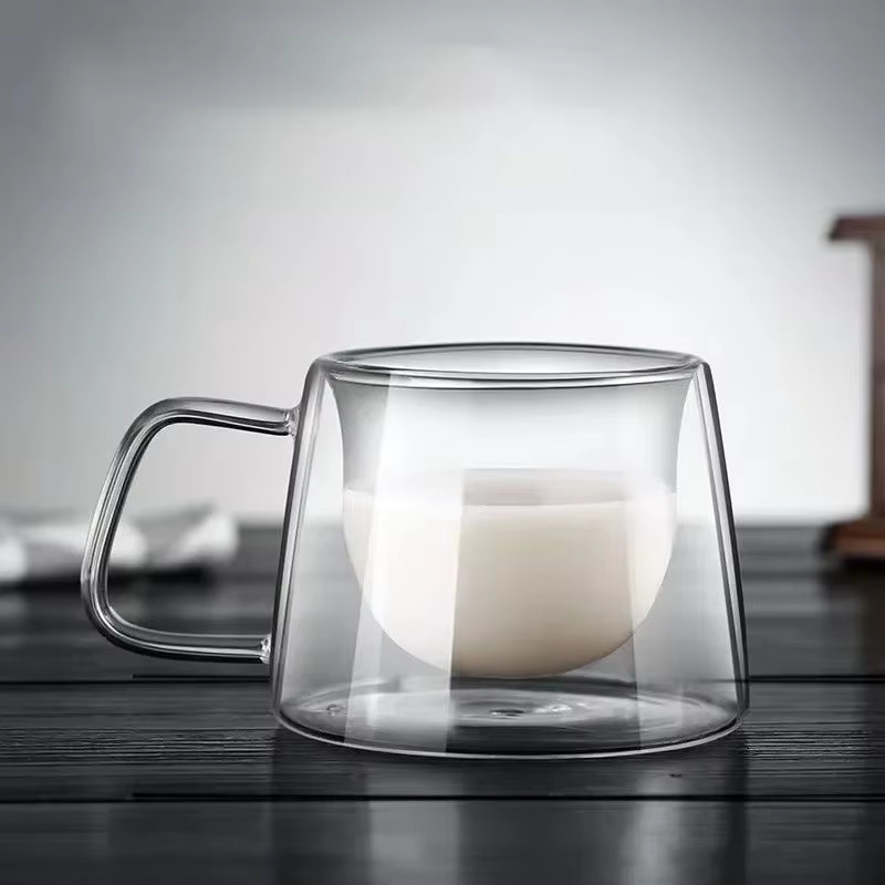 JUSTINLAU Espressotasse aus Glas, doppelwandig, transparent, 200 ml - Bild 3