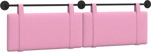 vidaXL Wandmontierte Hängevorderseite in Rosa, B/T/H: 190 x 55 x 5 cm - Bild 1