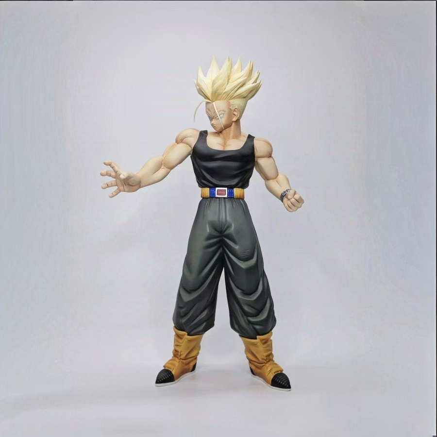 Yiran toy 1 Dragon Ball Trunks Super Saiyan Figur Modell Statue Puppe - Bild 2