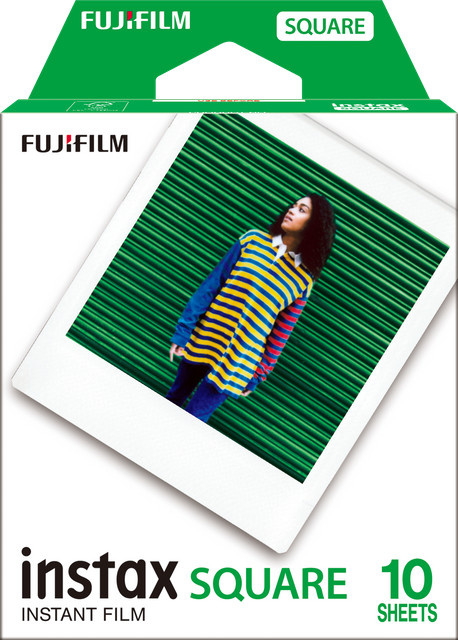 Fujifilm instax SQUARE Sofortbildkamera-Filme in Weiß - Bild 1