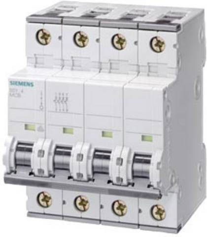 Siemens 5SY4410-5 Leitungsschutzschalter 10A 230V 400V weiß - Bild 1