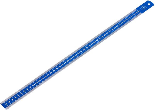 LUX-TOOLS Schneid- und Messlineal Classic, Länge: 50 cm - Bild 1