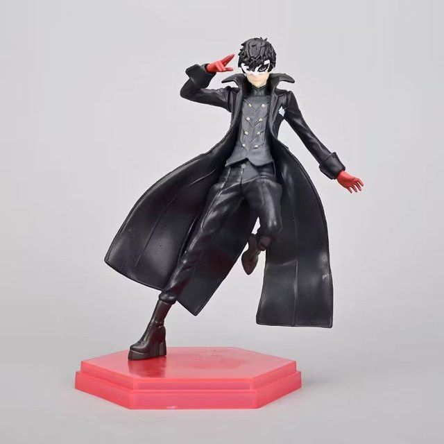 Pop Up Parade Persona Joker Amamiya Ren Anime Figur von Bandai in Schwarz, Höhe: 17 cm - Bild 1