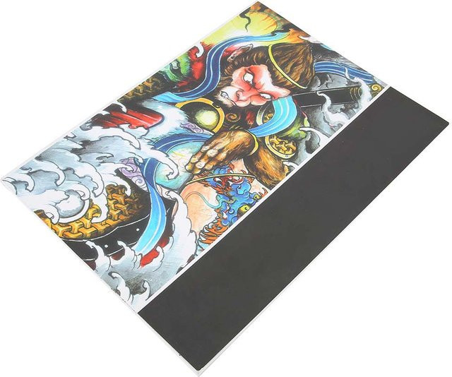 70 Seiten Tattoo Übungsvorlagen, Shader Bild Farbe Tattoo - Bild 1