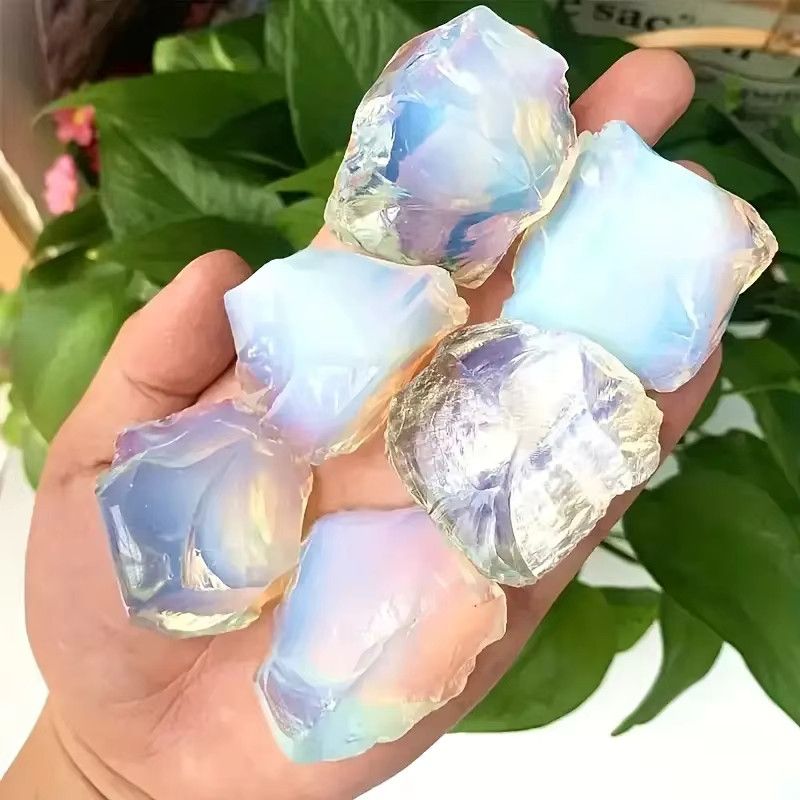 Natürlicher roher Opal-Kristallstein von CrystalHola zur Chakra-Balance, 100 g - Bild 4