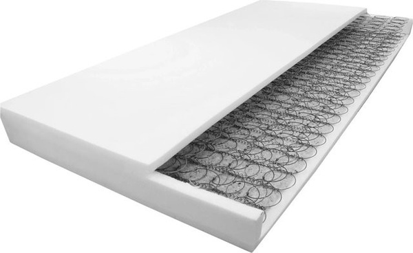 AM Qualitätsmatratzen Bonell Federkernmatratze mit Komfortschaum und Doppeltuch in Weiß, B/T/H: 80 x 200 cm