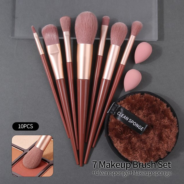KOSSHOW Make-up-Pinsel-Set, 10-teilig, Unisex - Bild 1