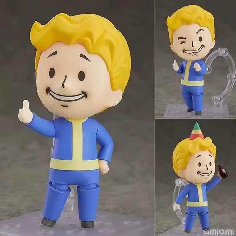 Bandai Pip Boy Actionfigur, Q-Version, mit wechselbarem Gesicht, Kunststoff - Bild 3