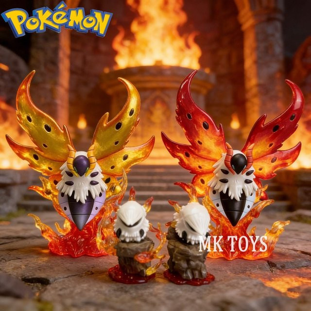 Bandai Pokémon Volcarona Actionfigur, Kunststoff, Bunt / Mehrfarbig - Bild 1