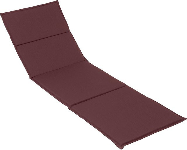 Stern Universal Liegenauflage aus Acryl in Rot, B/T/H: 201 x 67 x 3 cm - Bild 1