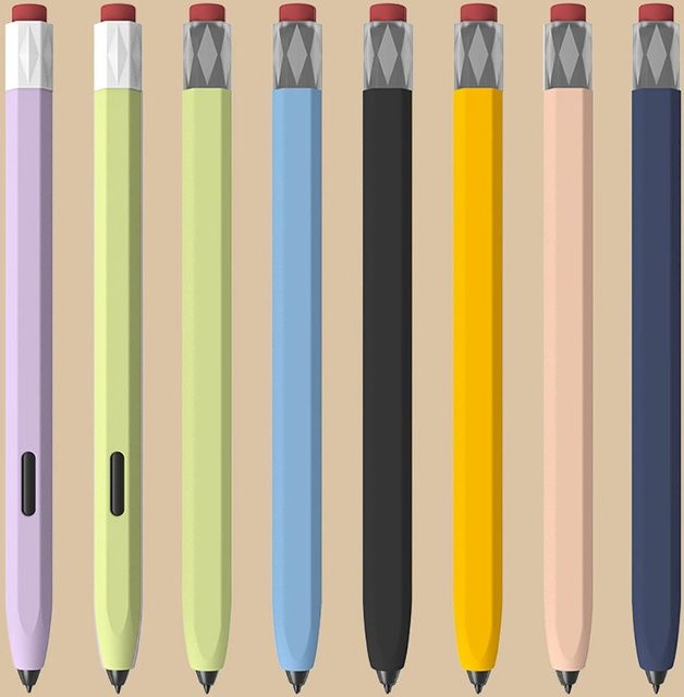 Silikon Schutzhülle für Samsung Galaxy Tab S7 S8 S9 Plus Ultra S Pen Stifte Federmappe stoßfest - Bild 1