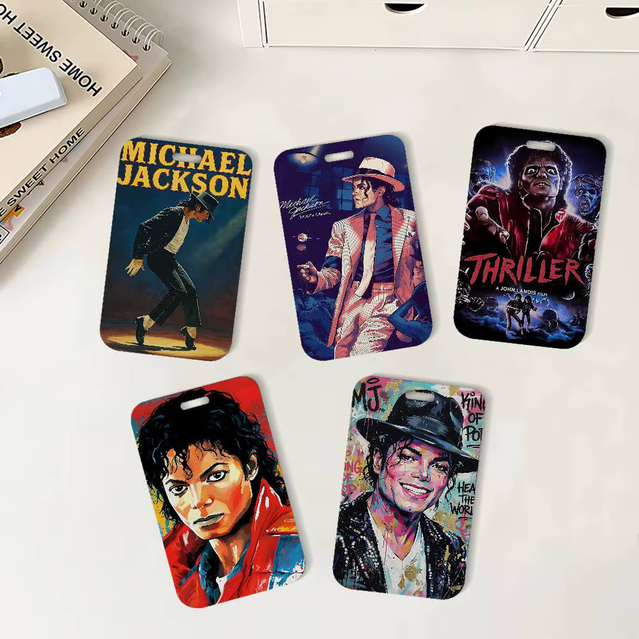 Michaels J-Jackson Ausweishalter mit Umhängeband aus Kunststoff in Multicolour für Büro und Schule - Bild 2