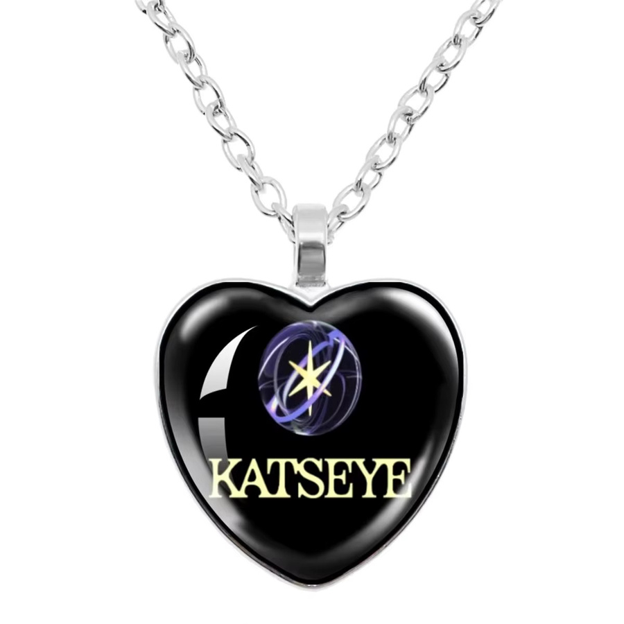 KATSEYE Halskette, Messing, Silber, Damen - Bild 2